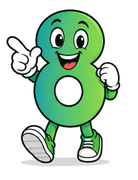 The Day Eight mascot pointing at the approvals inbox